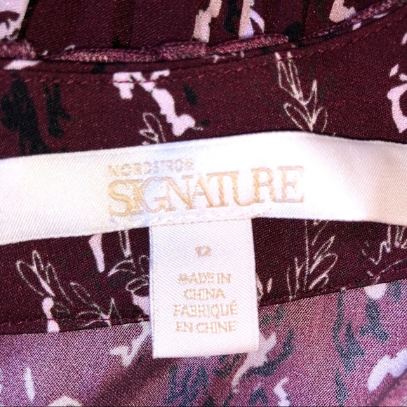 Nordstrom Signature Floral Silk Dress - Picture 7 of 8